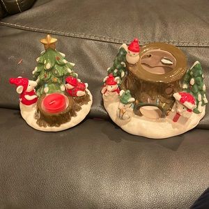 A two set Party Lite votive holder
